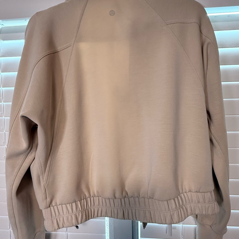 Lululemon Athletica Beige Bomber Jacket - Picture 4 of 4